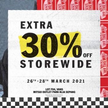 Vans-Weekend-Sale-at-Mitsui-Outlet-Park-350x350 - Apparels Fashion Accessories Fashion Lifestyle & Department Store Footwear Malaysia Sales Selangor 