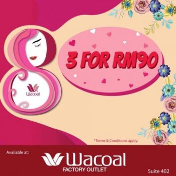 Wacoal-Special-Sale-at-Johor-Premium-Outlets-350x350 - Fashion Accessories Fashion Lifestyle & Department Store Johor Lingerie Malaysia Sales Underwear 