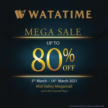 Watatime-Mega-Sale-1-350x350 - Fashion Accessories Fashion Lifestyle & Department Store Kuala Lumpur Malaysia Sales Selangor Watches 