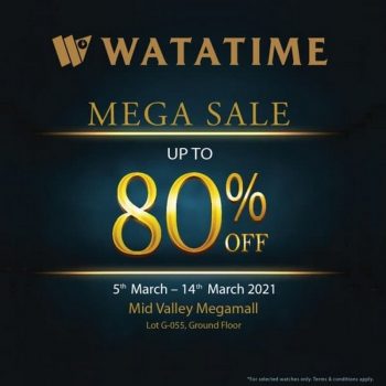 Watatime-Mega-Sale-350x350 - Fashion Lifestyle & Department Store Kuala Lumpur Malaysia Sales Selangor Watches 