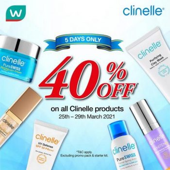 Watsons-Clinelle-40-OFF-Promotion-350x350 - Beauty & Health Johor Kedah Kelantan Kuala Lumpur Melaka Negeri Sembilan Online Store Pahang Penang Perak Perlis Personal Care Promotions & Freebies Putrajaya Sabah Sarawak Selangor Skincare Terengganu 