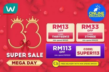 Watsons-Online-3.3-Sale-2-350x232 - Beauty & Health Health Supplements Johor Kedah Kelantan Kuala Lumpur Malaysia Sales Melaka Negeri Sembilan Online Store Pahang Penang Perak Perlis Personal Care Putrajaya Sabah Sarawak Selangor Terengganu 