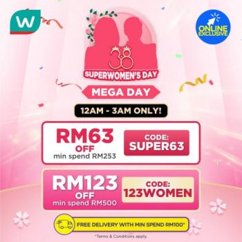 Watsons-Online-International-Womens-Day-Promotion-1-350x350 - Beauty & Health Health Supplements Johor Kedah Kelantan Kuala Lumpur Melaka Negeri Sembilan Pahang Penang Perak Perlis Personal Care Promotions & Freebies Putrajaya Sabah Sarawak Selangor Terengganu 