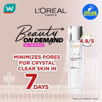 Watsons-Online-Loreal-Beauty-On-Demand-Sale-2-350x350 - Beauty & Health Cosmetics Health Supplements Johor Kedah Kelantan Kuala Lumpur Malaysia Sales Melaka Negeri Sembilan Online Store Pahang Penang Perak Perlis Personal Care Putrajaya Sabah Sarawak Selangor Skincare Terengganu 