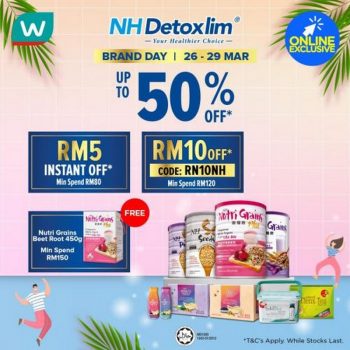 Watsons-Online-NH-Detoxlim-Brand-Day-Sale-350x350 - Beauty & Health Health Supplements Johor Kedah Kelantan Kuala Lumpur Malaysia Sales Melaka Negeri Sembilan Online Store Pahang Penang Perak Perlis Personal Care Putrajaya Sabah Sarawak Selangor Skincare Terengganu 