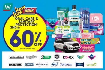 Watsons-Oral-Care-Sanitary-Protection-Sale-350x233 - Beauty & Health Johor Kedah Kelantan Kuala Lumpur Malaysia Sales Melaka Negeri Sembilan Online Store Pahang Penang Perak Perlis Personal Care Putrajaya Sabah Sarawak Selangor Terengganu 