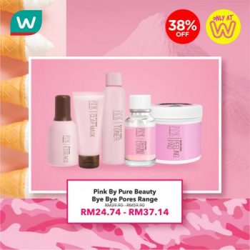 Watsons-Pure-Beauty-Pink-By-Pure-Beauty-International-Womens-Day-Promotion-7-350x350 - Beauty & Health Cosmetics Johor Kedah Kelantan Kuala Lumpur Melaka Negeri Sembilan Online Store Pahang Penang Perak Perlis Personal Care Promotions & Freebies Putrajaya Sabah Sarawak Selangor Skincare Terengganu 