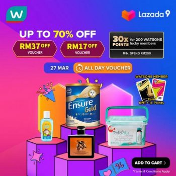 Watsons-Sale-on-Lazada-Birthday-Sale-350x350 - Beauty & Health Health Supplements Johor Kedah Kelantan Kuala Lumpur Malaysia Sales Melaka Negeri Sembilan Online Store Pahang Penang Perak Perlis Personal Care Putrajaya Sabah Sarawak Selangor Terengganu 