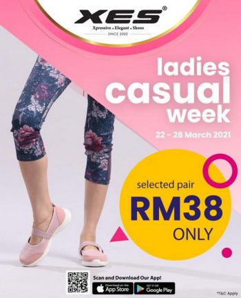 XES-Shoes-Ladies-Casual-Week-Sale-350x434 - Fashion Accessories Fashion Lifestyle & Department Store Footwear Johor Kedah Kelantan Kuala Lumpur Malaysia Sales Melaka Negeri Sembilan Pahang Penang Perak Perlis Putrajaya Sabah Sarawak Selangor Terengganu 