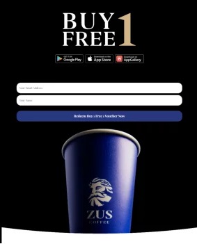 ZUS-Coffee-Buy-1-Free-1-Promotion - Beverages Food , Restaurant & Pub Johor Kedah Kelantan Kuala Lumpur Melaka Negeri Sembilan Online Store Pahang Penang Perak Perlis Promotions & Freebies Putrajaya Sabah Sarawak Selangor Terengganu 