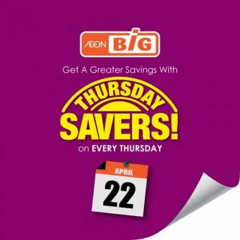 AEON-BiG-Thursday-Savers-Promotion-10-350x350 - Johor Kedah Kelantan Kuala Lumpur Melaka Negeri Sembilan Pahang Penang Perak Perlis Promotions & Freebies Putrajaya Sabah Sarawak Selangor Supermarket & Hypermarket Terengganu 