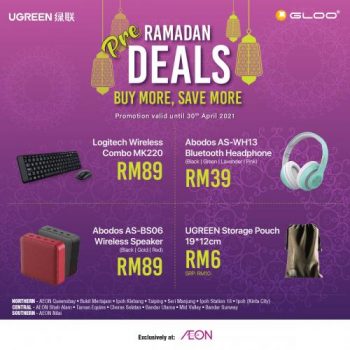 AEON-GLOO-Pre-Ramadan-Deals-Promotion-1-350x350 - Computer Accessories Electronics & Computers Home Appliances IT Gadgets Accessories Johor Kedah Kelantan Kuala Lumpur Melaka Negeri Sembilan Pahang Penang Perak Perlis Promotions & Freebies Putrajaya Sabah Sarawak Selangor Supermarket & Hypermarket Terengganu 