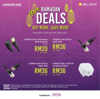 AEON-GLOO-Pre-Ramadan-Deals-Promotion-3-350x349 - Computer Accessories Electronics & Computers Home Appliances IT Gadgets Accessories Johor Kedah Kelantan Kuala Lumpur Melaka Negeri Sembilan Pahang Penang Perak Perlis Promotions & Freebies Putrajaya Sabah Sarawak Selangor Supermarket & Hypermarket Terengganu 