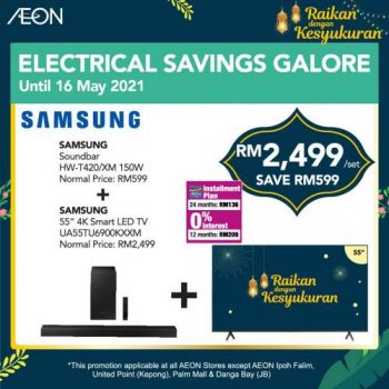 AEON-Hari-Raya-Electrical-Savings-Galore-Promotion-3-1-350x350 - Electronics & Computers Home Appliances Johor Kedah Kelantan Kitchen Appliances Kuala Lumpur Melaka Negeri Sembilan Pahang Penang Perak Perlis Promotions & Freebies Putrajaya Sabah Sarawak Selangor Supermarket & Hypermarket Terengganu 