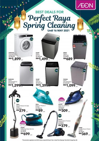 AEON-Raya-Electrical-Cleaning-Promotion-1-350x495 Now till 16 May 2021: AEON Raya Electrical & Cleaning Promotion