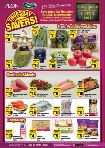 AEON-Supermarket-Thursday-Savers-Promotion-350x494 - Johor Kedah Kelantan Kuala Lumpur Melaka Negeri Sembilan Pahang Penang Perak Perlis Promotions & Freebies Putrajaya Sabah Sarawak Selangor Supermarket & Hypermarket Terengganu 