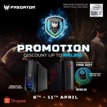 Acer-Predator-Promo-350x350 - Computer Accessories Electronics & Computers IT Gadgets Accessories Johor Kedah Kelantan Kuala Lumpur Laptop Melaka Negeri Sembilan Online Store Pahang Penang Perak Perlis Promotions & Freebies Putrajaya Sabah Sarawak Selangor Terengganu 