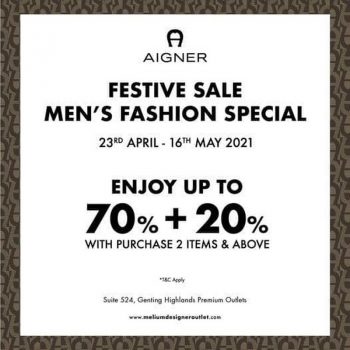 Aigner-Special-Sale-at-Genting-Highlands-Premium-Outlets-1-350x350 - Bags Fashion Accessories Fashion Lifestyle & Department Store Malaysia Sales Pahang 
