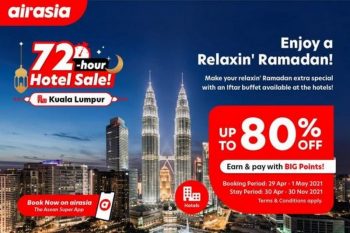 AirAsia-Hotels-80-Off-Promo-350x233 - Hotels Johor Kedah Kelantan Kuala Lumpur Melaka Negeri Sembilan Online Store Pahang Penang Perak Perlis Promotions & Freebies Putrajaya Sabah Sarawak Selangor Sports,Leisure & Travel Terengganu 