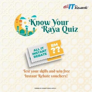 All-It-Hypermarket-Know-Your-Raya-Quiz-350x350 - Computer Accessories Electronics & Computers Events & Fairs IT Gadgets Accessories Johor Kedah Kelantan Kuala Lumpur Melaka Negeri Sembilan Pahang Penang Perak Perlis Putrajaya Sabah Sarawak Selangor Terengganu 