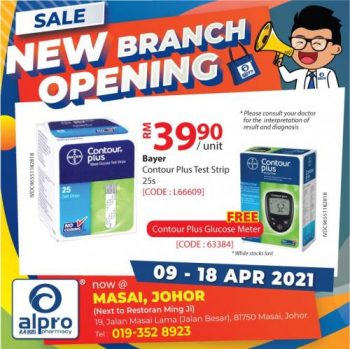 Alpro-Pharmacy-Opening-Promotion-at-Masai-3-350x349 - Beauty & Health Health Supplements Johor Personal Care Promotions & Freebies 