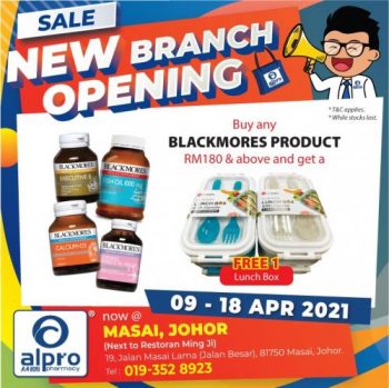 Alpro-Pharmacy-Opening-Promotion-at-Masai-4-350x349 - Beauty & Health Health Supplements Johor Personal Care Promotions & Freebies 