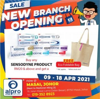 Alpro-Pharmacy-Opening-Promotion-at-Masai-5-350x349 - Beauty & Health Health Supplements Johor Personal Care Promotions & Freebies