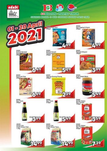 BILLION-Pantai-Timor-Adabi-Promotion-at-East-Coast-Region-350x495 - Johor Kedah Kelantan Kuala Lumpur Melaka Negeri Sembilan Pahang Penang Perak Perlis Promotions & Freebies Putrajaya Sabah Sarawak Selangor Supermarket & Hypermarket Terengganu 