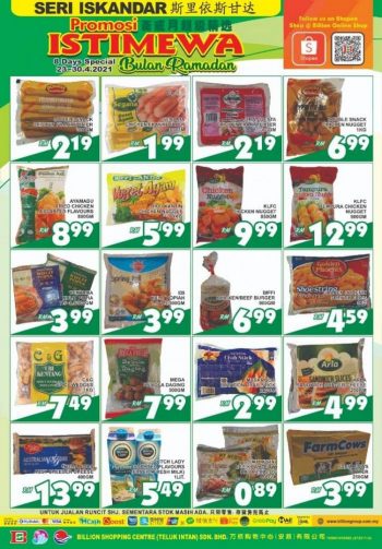 BILLION-Ramadan-Promotion-at-Seri-Iskandar-1-350x503 - Perak Promotions & Freebies Supermarket & Hypermarket 