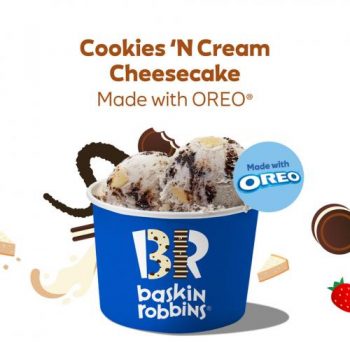 Baskin-Robbins-Made-with-OREO-Promo-3-350x350 - Beverages Food , Restaurant & Pub Ice Cream Johor Kedah Kelantan Kuala Lumpur Melaka Negeri Sembilan Pahang Penang Perak Perlis Promotions & Freebies Putrajaya Sabah Sarawak Selangor Terengganu 