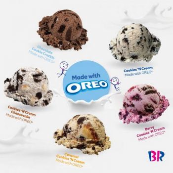 Baskin-Robbins-Made-with-OREO-Promo-350x350 - Beverages Food , Restaurant & Pub Ice Cream Johor Kedah Kelantan Kuala Lumpur Melaka Negeri Sembilan Pahang Penang Perak Perlis Promotions & Freebies Putrajaya Sabah Sarawak Selangor Terengganu 