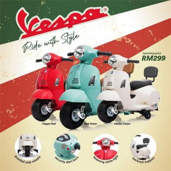 Bebehaus-Vespa-Ride-With-Style-350x350 - Baby & Kids & Parenting Babycare Kuala Lumpur Promotions & Freebies Selangor Toys 