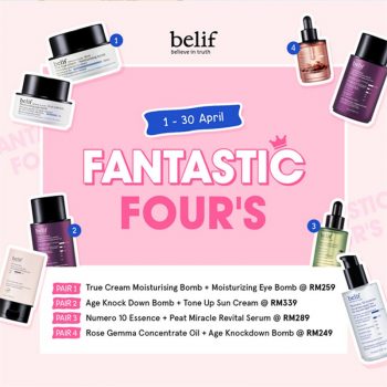 Belif-Fantastic-Fours-Promo-350x350 - Beauty & Health Johor Kedah Kelantan Kuala Lumpur Melaka Negeri Sembilan Online Store Pahang Penang Perak Perlis Personal Care Promotions & Freebies Putrajaya Sabah Sarawak Selangor Skincare Terengganu 