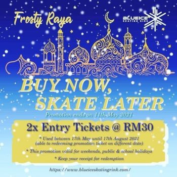 Blue-Ice-Skating-Rink-Frosty-Raya-Promotion-350x350 - Johor Others Promotions & Freebies 