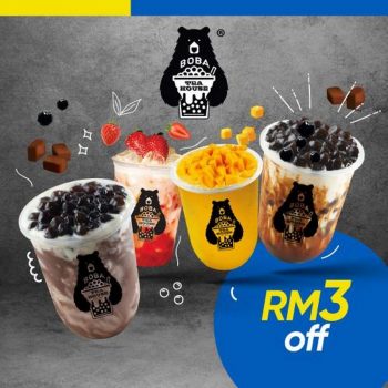 Boba-Tea-House-RM3-OFF-Promotion-with-Touch-n-Go-350x350 - Beverages Food , Restaurant & Pub Johor Kedah Kelantan Kuala Lumpur Melaka Negeri Sembilan Pahang Penang Perak Perlis Promotions & Freebies Putrajaya Sabah Sarawak Selangor Terengganu 