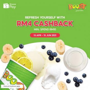 Boost-Juice-Bars-RM4-Cashback-Promotion-with-ShopeePay-350x350 - Beverages Food , Restaurant & Pub Johor Kedah Kelantan Kuala Lumpur Melaka Negeri Sembilan Pahang Penang Perak Perlis Promotions & Freebies Putrajaya Sabah Sarawak Selangor Terengganu 