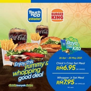 Burger-King-Raya-Promotion-with-Touch-n-Go-350x350 - Beverages Burger Food , Restaurant & Pub Johor Kedah Kelantan Kuala Lumpur Melaka Negeri Sembilan Pahang Penang Perak Perlis Promotions & Freebies Putrajaya Sabah Sarawak Selangor Terengganu 