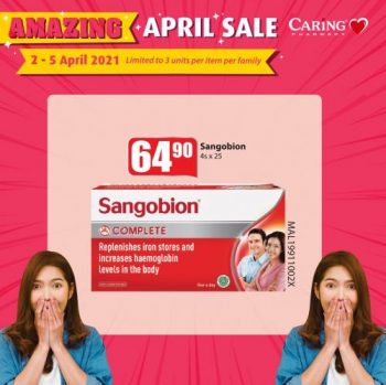 Caring-Pharmacy-Amazing-April-Sale-6-350x349 - Beauty & Health Health Supplements Johor Kedah Kelantan Kuala Lumpur Malaysia Sales Melaka Negeri Sembilan Pahang Penang Perak Perlis Personal Care Putrajaya Sabah Sarawak Selangor Terengganu 