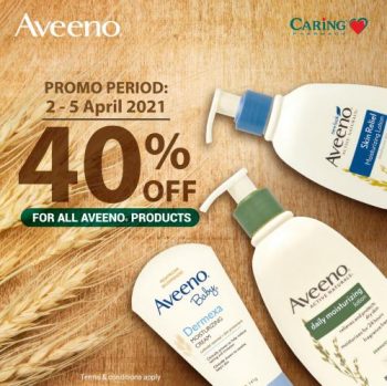 Caring-Pharmacy-Aveeno-40-off-Promotion-350x349 - Beauty & Health Health Supplements Johor Kedah Kelantan Kuala Lumpur Melaka Negeri Sembilan Pahang Penang Perak Perlis Personal Care Promotions & Freebies Putrajaya Sabah Sarawak Selangor Skincare Terengganu 