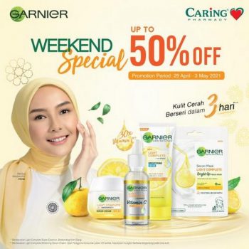 Caring-Pharmacy-Garnier-Weekend-Promotion-350x350 - Beauty & Health Health Supplements Johor Kedah Kelantan Kuala Lumpur Melaka Negeri Sembilan Pahang Penang Perak Perlis Personal Care Promotions & Freebies Putrajaya Sabah Sarawak Selangor Skincare Terengganu 