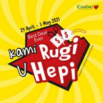 Caring-Pharmacy-Kami-Rugi-U-Hepi-Promotion-350x349 - Beauty & Health Health Supplements Johor Kedah Kelantan Kuala Lumpur Melaka Negeri Sembilan Pahang Penang Perak Perlis Personal Care Promotions & Freebies Putrajaya Sabah Sarawak Selangor Terengganu 