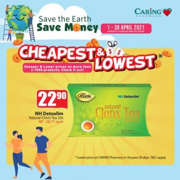 Caring-Pharmacy-Save-The-Earth-Save-Money-Promotion-6-350x350 - Beauty & Health Health Supplements Johor Kedah Kelantan Kuala Lumpur Melaka Negeri Sembilan Pahang Penang Perak Perlis Personal Care Promotions & Freebies Putrajaya Sabah Sarawak Selangor Terengganu 