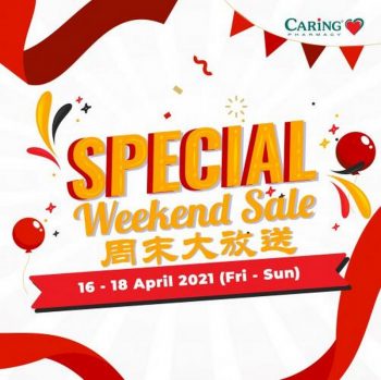 Caring-Pharmacy-Weekend-Sale-350x349 - Johor Melaka Perak Selangor 