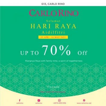 Carlo-Rino-Raya-Big-Sale-at-Mitsui-Outlet-Park-350x350 - Bags Fashion Accessories Fashion Lifestyle & Department Store Malaysia Sales Selangor 