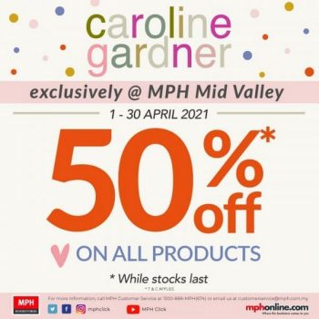 Caroline-Gardner-SALE-at-MPH-Mid-Valley-350x350 - Books & Magazines Kuala Lumpur Malaysia Sales Selangor Stationery 