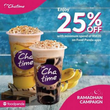 Chatime-Ramadan-25-OFF-Promotion-on-FoodPanda-350x350 - Beverages Food , Restaurant & Pub Johor Kedah Kelantan Kuala Lumpur Melaka Negeri Sembilan Online Store Pahang Penang Perak Perlis Promotions & Freebies Putrajaya Sabah Sarawak Selangor Terengganu 