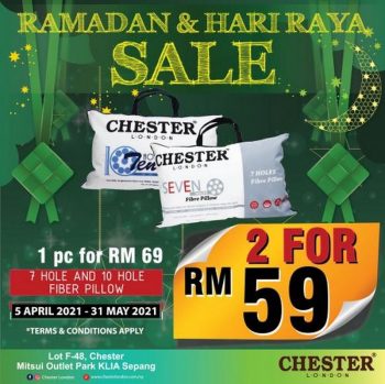 Chester-London-Ramadan-Raya-Sale-at-Mitsui-Outlet-Park-350x349 - Beddings Home & Garden & Tools Malaysia Sales Mattress Selangor 