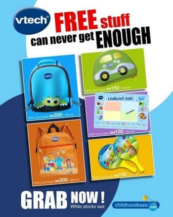 Childhood-Basic-Marketing-VTECH-Promo-350x438 - Baby & Kids & Parenting Babycare Johor Kedah Kelantan Kuala Lumpur Melaka Negeri Sembilan Pahang Penang Perak Perlis Promotions & Freebies Putrajaya Sabah Sarawak Selangor Terengganu 