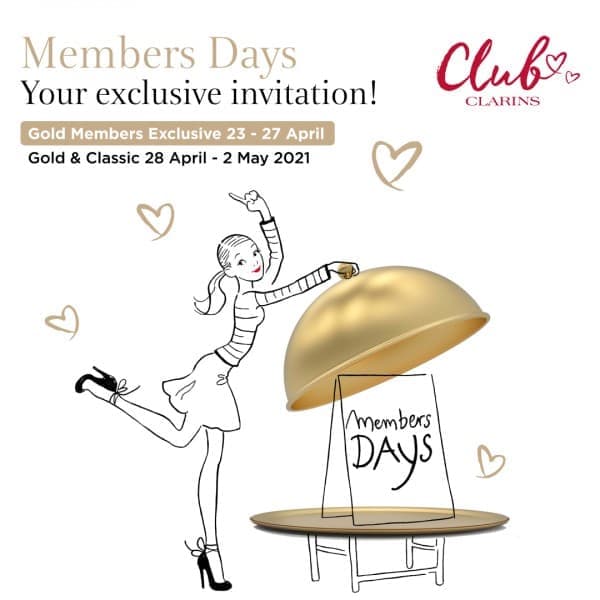 23 Apr-2 May 2021: Clarins Member Day Promo 