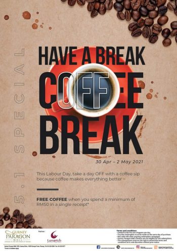 Coffee-Break-Giveaways-at-Gurney-Paragon-Mall-350x495 - Others Penang Promotions & Freebies 